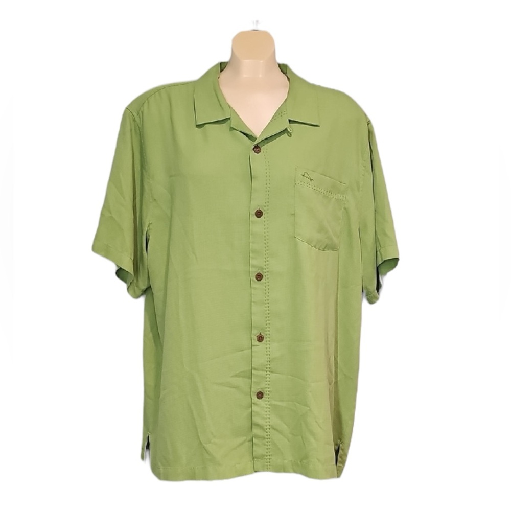 💚 Tommy Bahama Short Sleeve Shirt, Size XL